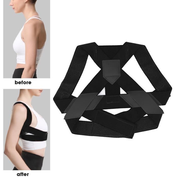 Ceinture Dorsale Correctrice De Posture - Soutien Lombaire, Taille Unique, Neuf