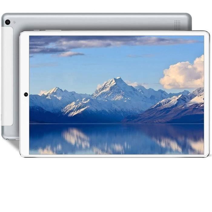 Tablette 10 Pouces Android 13 Tablette 4 Go RAM 64 Go ROM Caméra 5+8MP 5GWiFi 2.5D IPS 800×1280 FHD8000mAh Batterie