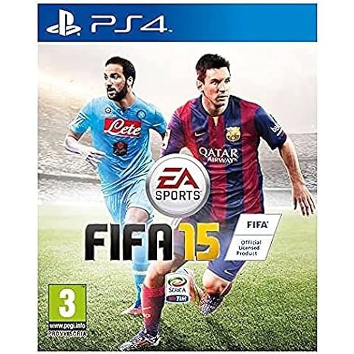 Electronic Arts Jeu Fifa 15 PS4 - Ea Sports - Licence Fifa - Jeu De Football Avec De Nombreuses Fonctionnalités