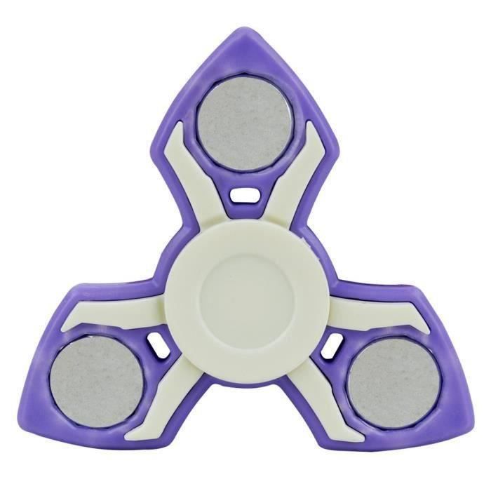 Hand spinner transparent roulement céramique rotation 5 minutes anti Hand spinner transparent roulement céramique rotation 5 minutes anti