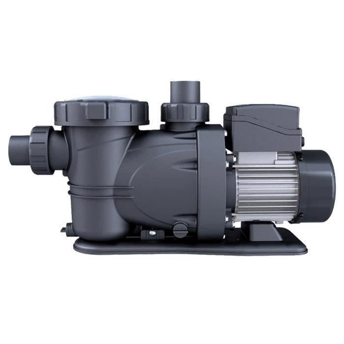 GRE Pompe centrifuge auto amorçante PP152 1 5 CV Pré filtre incorporé avec couvercle