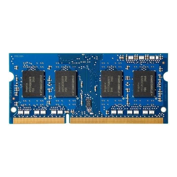 HP DDR3 module 1 Go SO DIMM 144 broches 800 MHz / PC3 6400 mémoire sans tampon non ECC pour Color LaserJet Enterprise MFP M578 LaserJet Enterprise Flow MFP M578 - vue 3