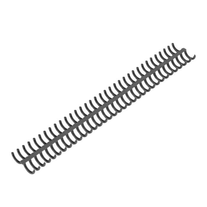 Lot De 10 Bobines Spirale 15 Mm 34 Trous - Reliure Polypropylène Transparent Résistant - Idéal Papeterie & Scrapbooking