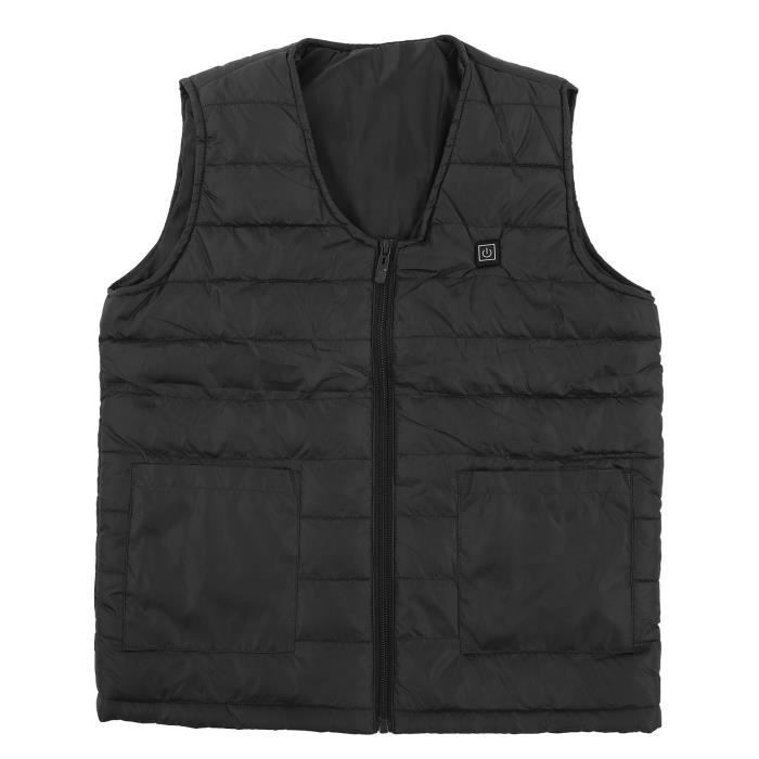Col Gilet Chauffant - Noir