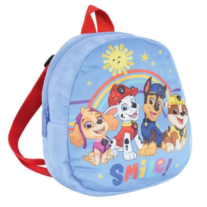 Sac à dos enfant - Jemini - PatPatrouille - bleu/rouge - 3 L - Bretelles réglables Sac à dos enfant - Jemini - PatPatrouille - bleu/rouge - 3 L - Bretelles réglables