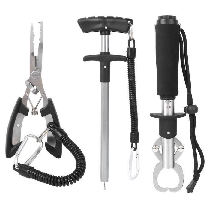 Mini Pince à Lèvres En Acier Inoxydable Pour La Pêche, Bar, Poisson Bleu, Surf-casting, Grip Solide