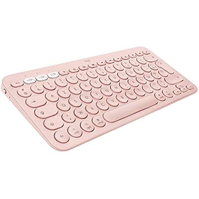 Clavier Logitech G K380 F. Mac Multi-Device BTKEYBPERP - Rose - Bluetooth - Sans fil