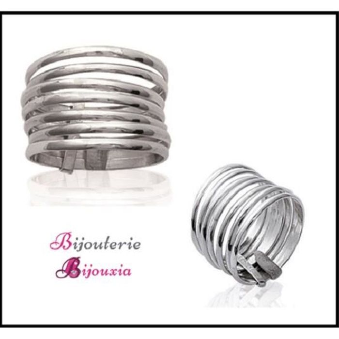 Bague semainier en argent - D'Or et d'Argent