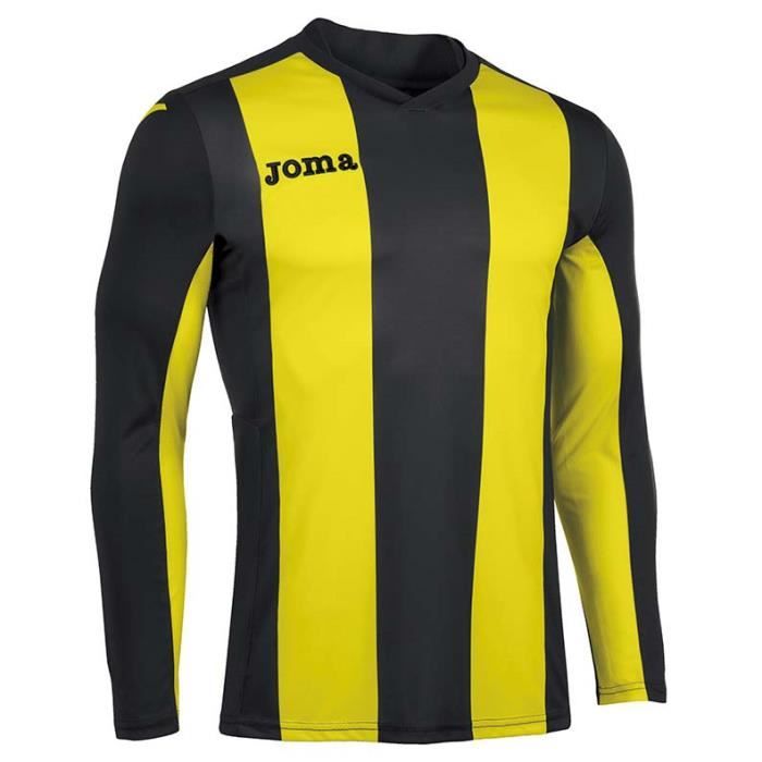 T-shirt technique homme Joma Pisa V L/s - Marron - Football