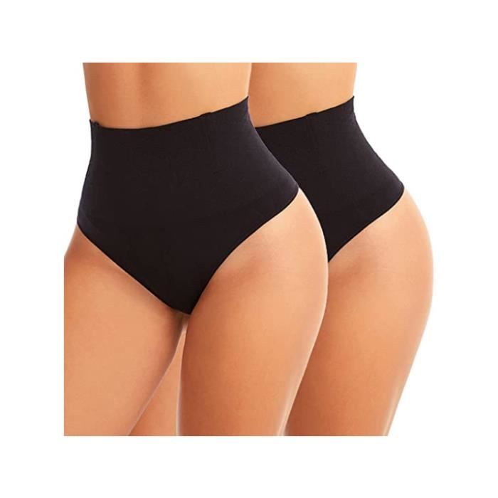 Gaine Amincissante Ventre Plat Femme Culotte Gainante CMTOP - Shorty Ventre Plat Invisible - Taille Haute Sans Couture - Pour Femme Maillage Ventre Plat Femme