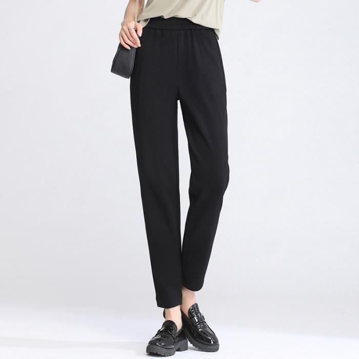 Short Femme été Taille Haute - Coupe Ample élastique - Avec Poches - Confortable Pour Plage, Sport, Décontracté