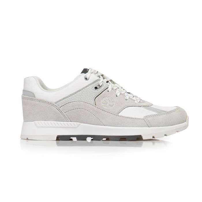 Timberland Chaussures - TIMBERLAND - Field Trekker - Gris - Femme - Lacets - Plat