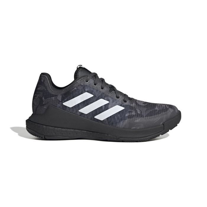 chaussures de handball indoor femme adidas crazyflight - core black/white/core black - 38