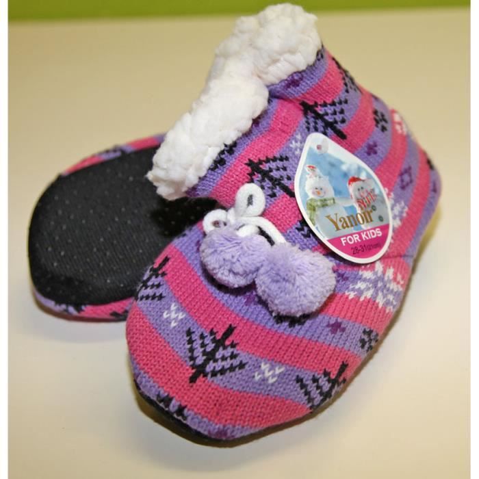 chaussure a pompon