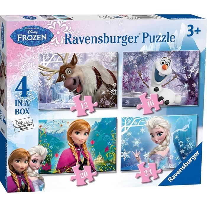 4 Puzzles Progressifs Enfant Reine Des Neiges Elsa Olaf Anna Sven 12 16 24 Pieces Puzzle Ravensburger Frozen Disney Cdiscount Jeux Jouets 4 Puzzles Progressifs Enfant Reine Des Neiges Elsa Olaf Anna Sven 12 16 24 Pieces Puzzle Ravensburger Frozen Disney Cdiscount Jeux Jouets