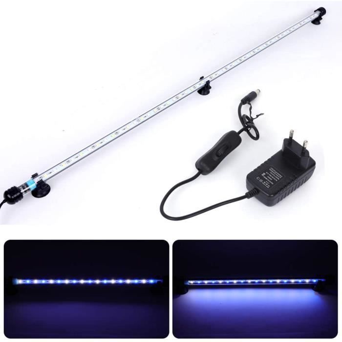 Meilleurs prix pour RUMOCOVO® Eclairage Aquarium étanche à leau LED Eclairage Aquarium Blanc et Bleu 92cm