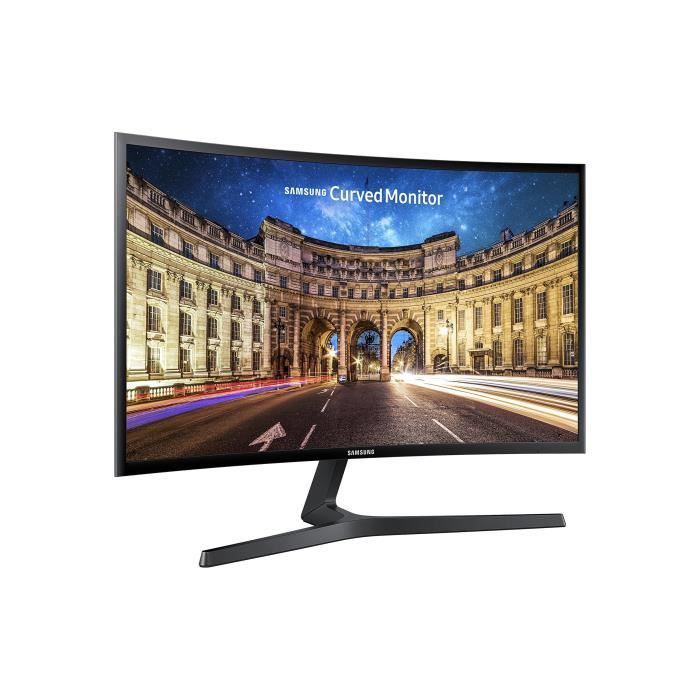 Samsung C27f398fwu Ecran Pc Incurvé Lcd 27 Pouces 1920 X 1080 4 Ms Hdmi Prix Pas Cher Cdiscount