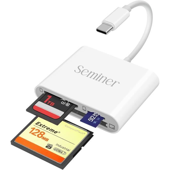 Transcend Adaptateur Carte CF Vers PC Card - Compatible CompactFlash Type I