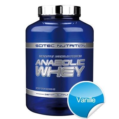 Anabolic Whey - 2300g - Vanille de SCITEC Nutri… - Cdiscount Au quotidien