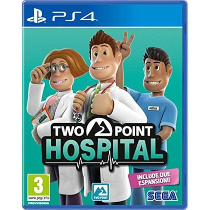 Jeu Vidéo - Sega - Two Point Hospital - Simulation - Créez Le Plus Beau Centre De Santé De La Région
