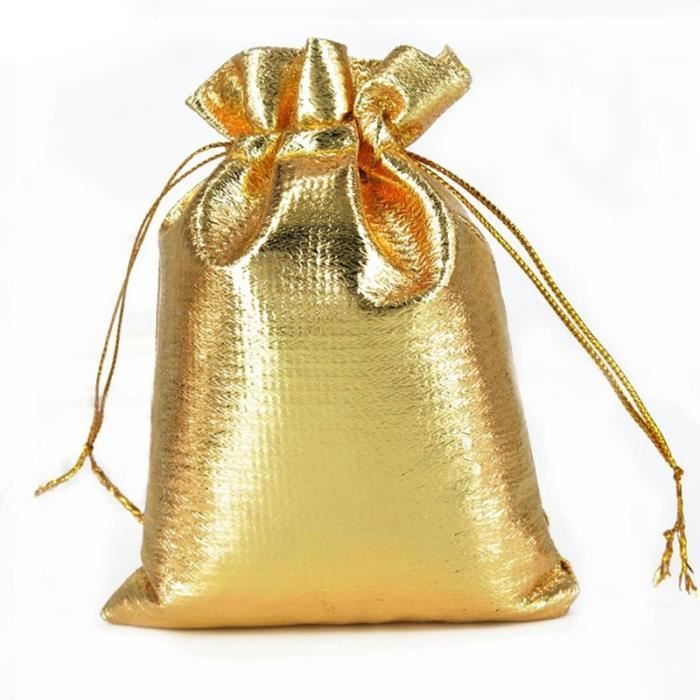Sac cadeau en organza 100 pièces Petits sacs en organza Pochettes cadeaux multicolores 2 tailles Sacs en filet Sacs de faveur avec cordon de serrage pour les festivals de mariage et les bijoux