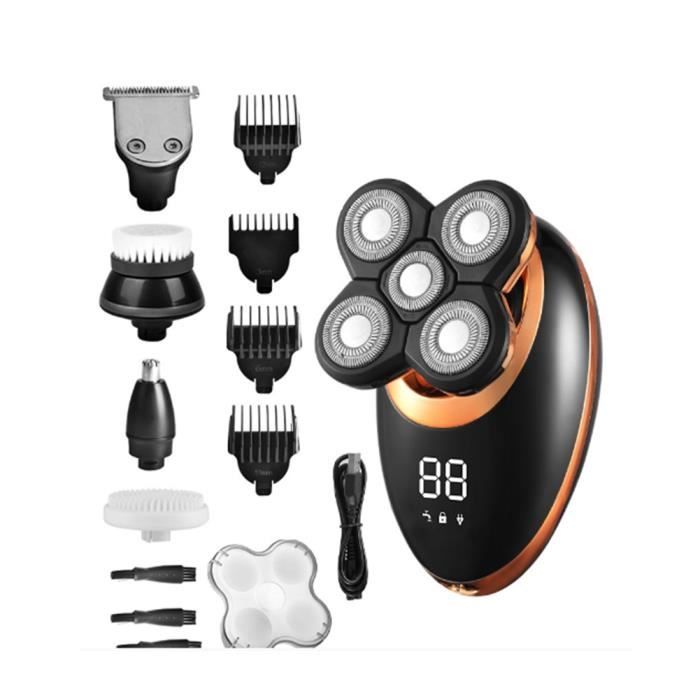 Machine Rasoir Rasoir éLectrique Sec et Humide pour Tondeuse à Barbe Rasoir ...