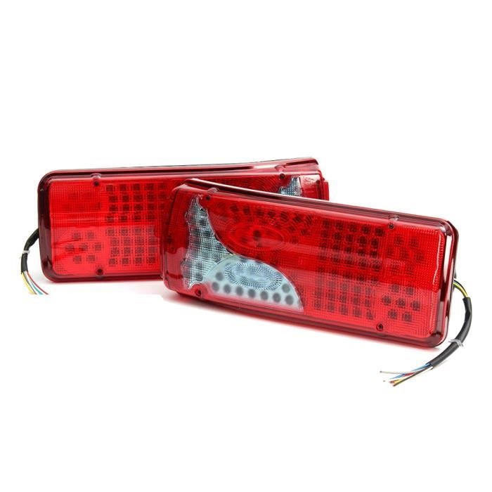 Feu Stop Central LED 3ème – Compatible Mercedes Sprinter 2006-2019, Rouge Intense, Remplacement Direct Plug & Play