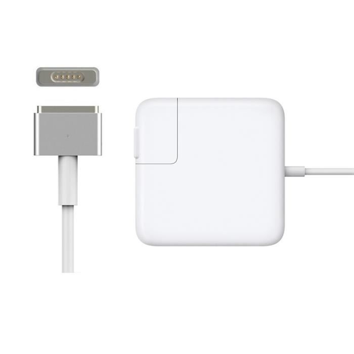Chargeur 60W MAGSAFE 2 Embout en Gorme de T Compatible Apple Mac