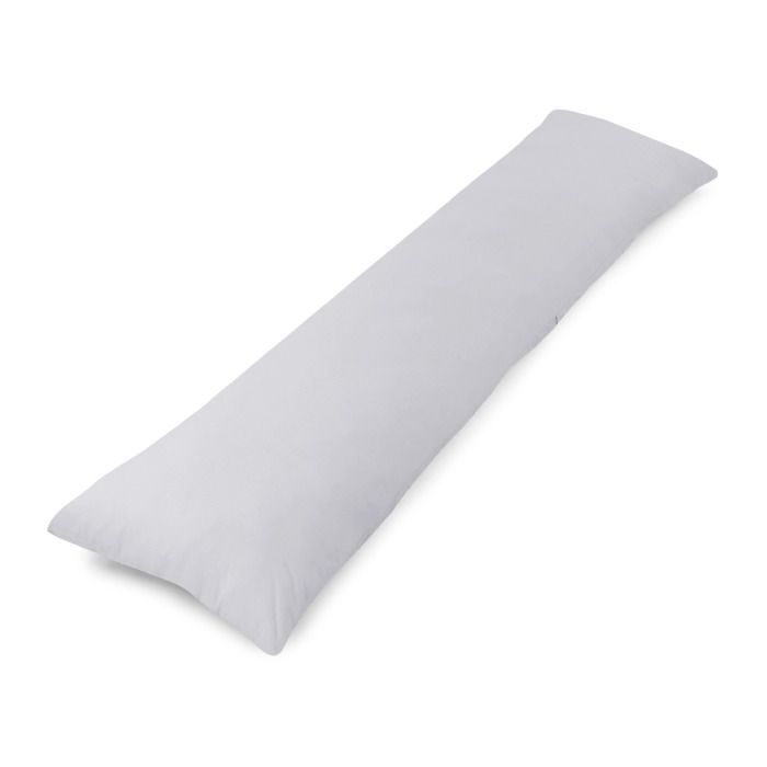 Coussin dormeur latéral 40 x 145 avec housse - Coussin de corps Coussin de confort Coussin de sommeil adulte Gris