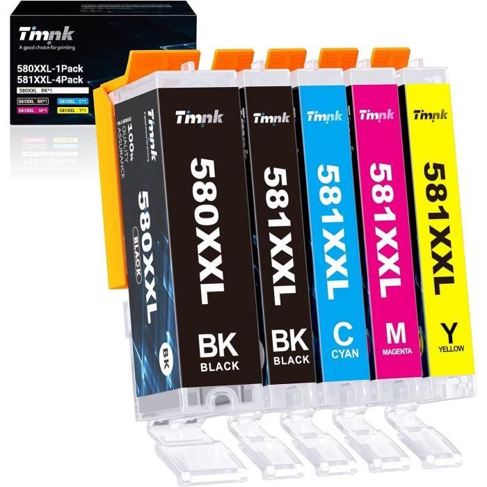 GREENSKY 580 581 Multipack Xxl Compatible Ink Cartridges For