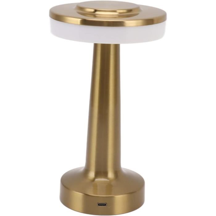 Lampe de Chevet Tactile-3 Niveaux de Luminosité-Port de Chargement Type