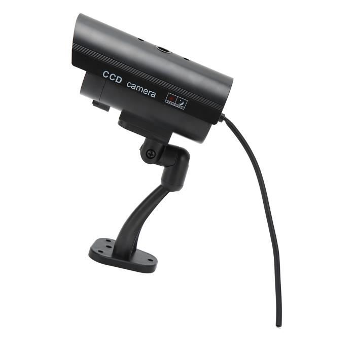 YUM Fausse caméra de sécurité factice Caméra de sécurité factice fausse