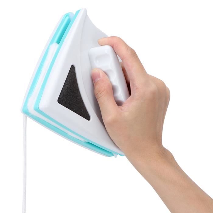 Essuie-Glace Magnétique Double Face - Nettoyeur Vitres Anti-Goutte Robuste Pour Fenêtres Intérieur Extérieur