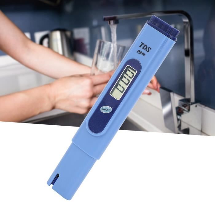 Testeur Eau 3-en-1 Portable TDS EC Température - Stylo Numérique LCD, Plage 0-9999 Ppm | Pour Aquarium, Piscine, Eau Potable