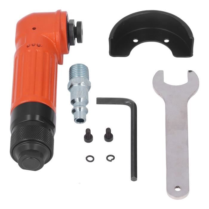 VBESTLIFE polisseuse pneumatique à angle droit Meuleuse pneumatique 1/4