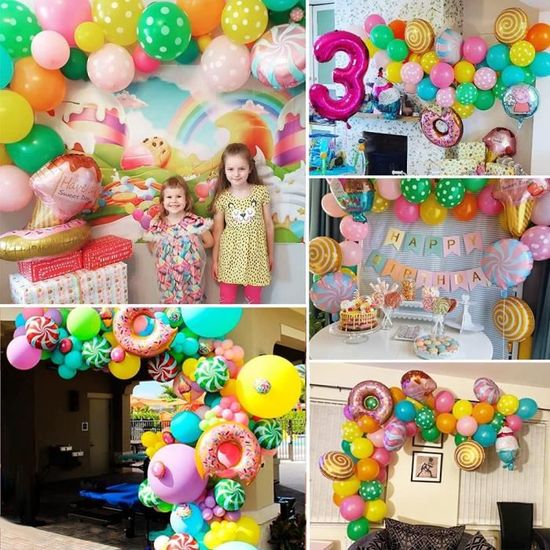 28 PCS Decoration Anniversaire Pat Patrouille Ballons HANELKid Birthday  Party Decoration Aluminium pour Enfants Cadeau fête d'anni - Cdiscount  Maison