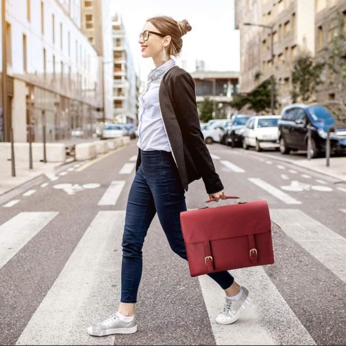 Sac bandoulière cartable vintage deals