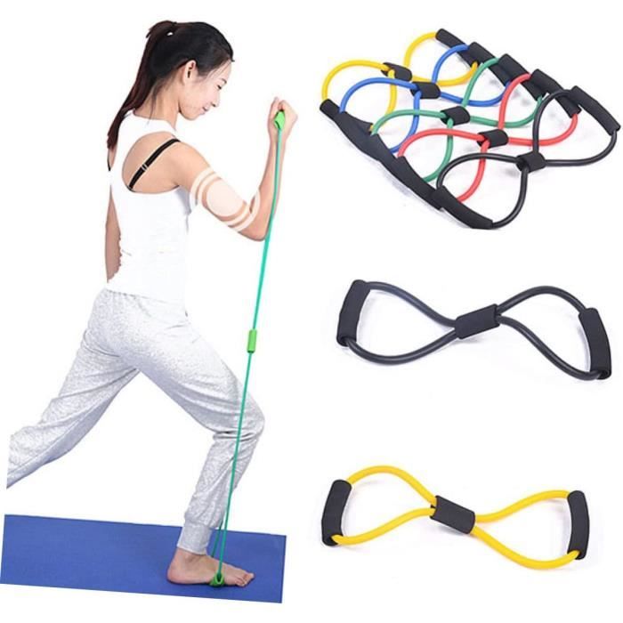 Extenseur De Poitrine à Ressort - Fitness Musculation - Poignée Bois - 60cm