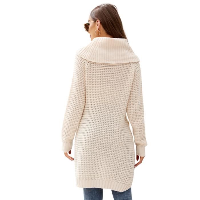 Pull femme mi long store