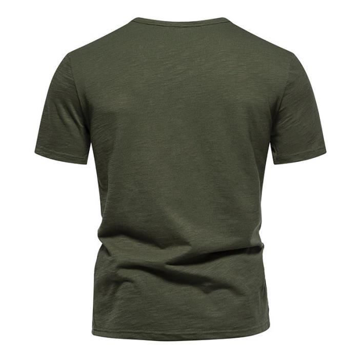 Shirt Militaire Tee Shirt Vert Homme DSQUARED2 T-shirt Vert