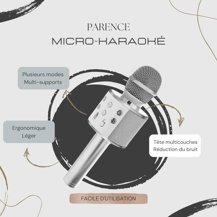 Micro Karaoké American Girl Avec Effets Spéciaux - Haut-parleur Intégré - Occasion