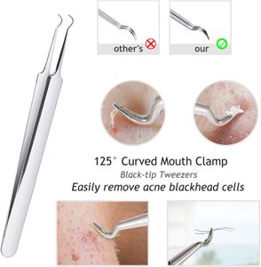 Extracteur De Comédons Anti Points Noirs Visage - Aiguille Pour Soin Peau PROMO