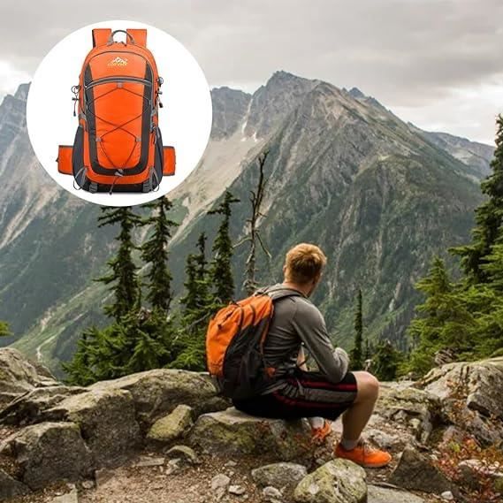 Sac à Dos Randonnée 40L IGOLUMON - Imperméable Et Pliable - Léger 0,7kg - Pour Camping Et Voyage Sac A Dos Homme Travail