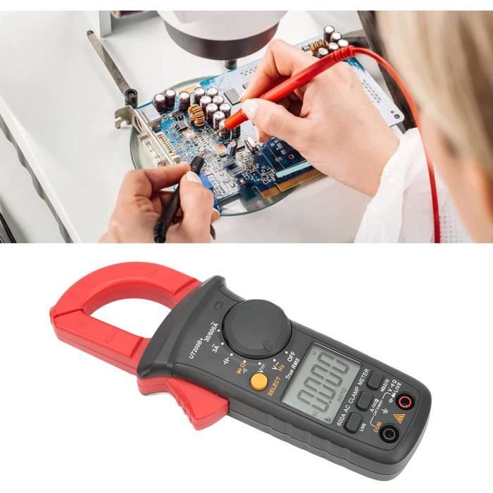 Pince Multimètre Numérique AC/DC - Mesure Ampèremétrique - Outil électrique De Base - Neuf