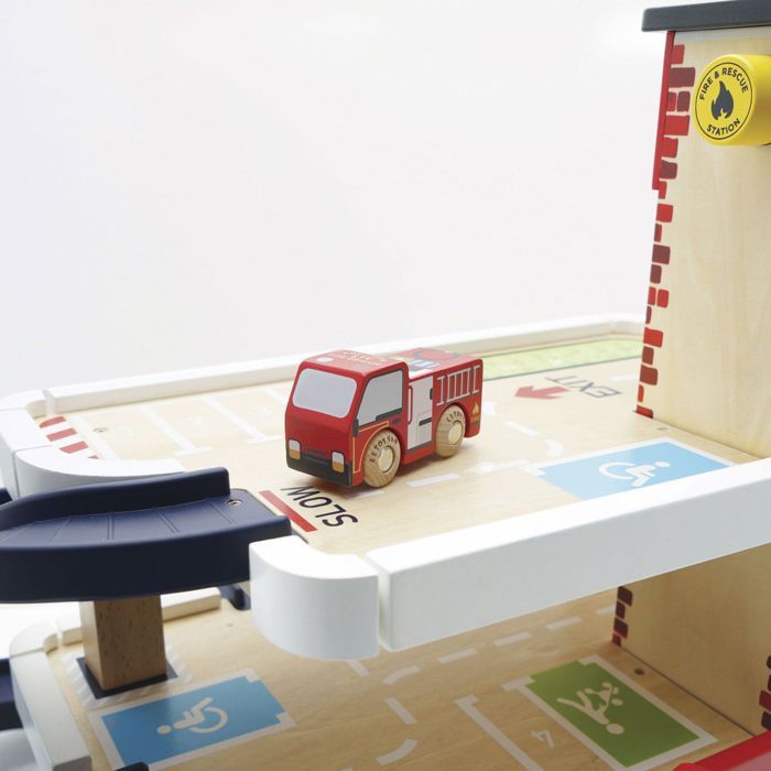 Van Cafétéria Vintage En Bois FSC Le Toy Van – Jeu De Rôle Avec Tasse, Croissant Et Menu