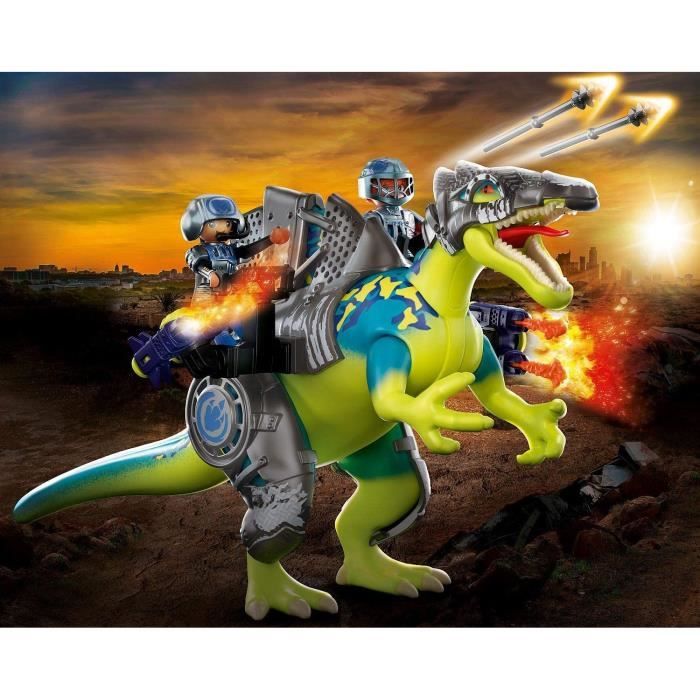 Playmobil Dino Rise - Spinosaure et combattants PLAYMOBIL prix pas cher