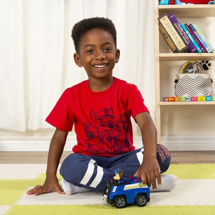 Véhicule Pat' Patrouille 15cm + Figurine - Jouet Enfant 3 Ans, Modèle Aléatoire, Paw Patrol