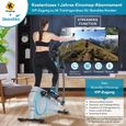 Skandika Hjemme - Vélo elliptique crosstrainer - Inertie18 kg- 20 Prog - Max 120 kg - Bluetooth - Compatible App-3