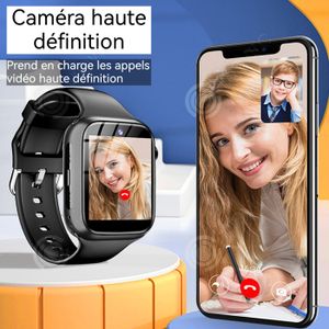 PTHTECHUS 4G Montre GPS Parlante Connectée Enfants avec Téléphone en