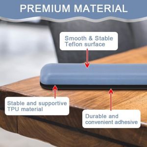 Navaris Lot De 16 Patins De Meubles Ovales Pour Moquette